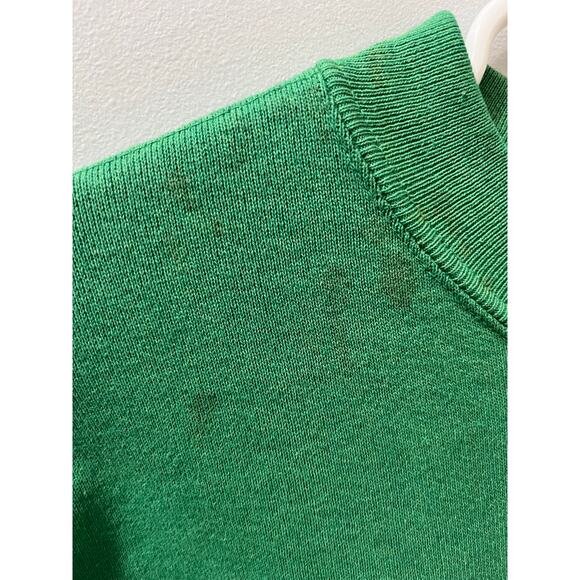 Vintage 90s Nutmeg Philadelphia Eagles NFL Crewneck Sweatshirt Kelly Green L - Picture 8 of 9